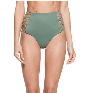 Tori Praver Damia High-Waisted Bikini Bottoms